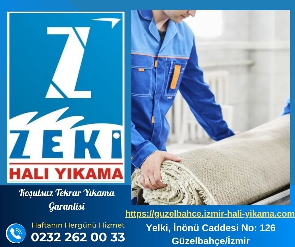 güzelbahçe halı yıkama